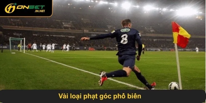 Vài loại phạt góc phổ biến